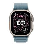 Apple Watch Ultra 3 Natural with Light Blue Alpine Loop smartwatch 49mm Medium - British product