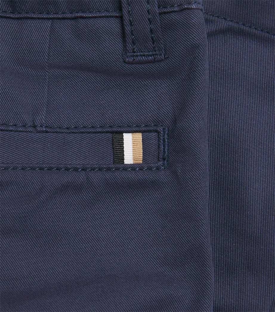 BOSS Kidswear stretch-cotton chinos for ages 3 months to 3 years - British product