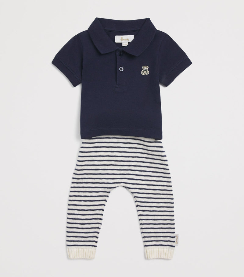 Harrods cotton polo shirt 0-18 months, UK version