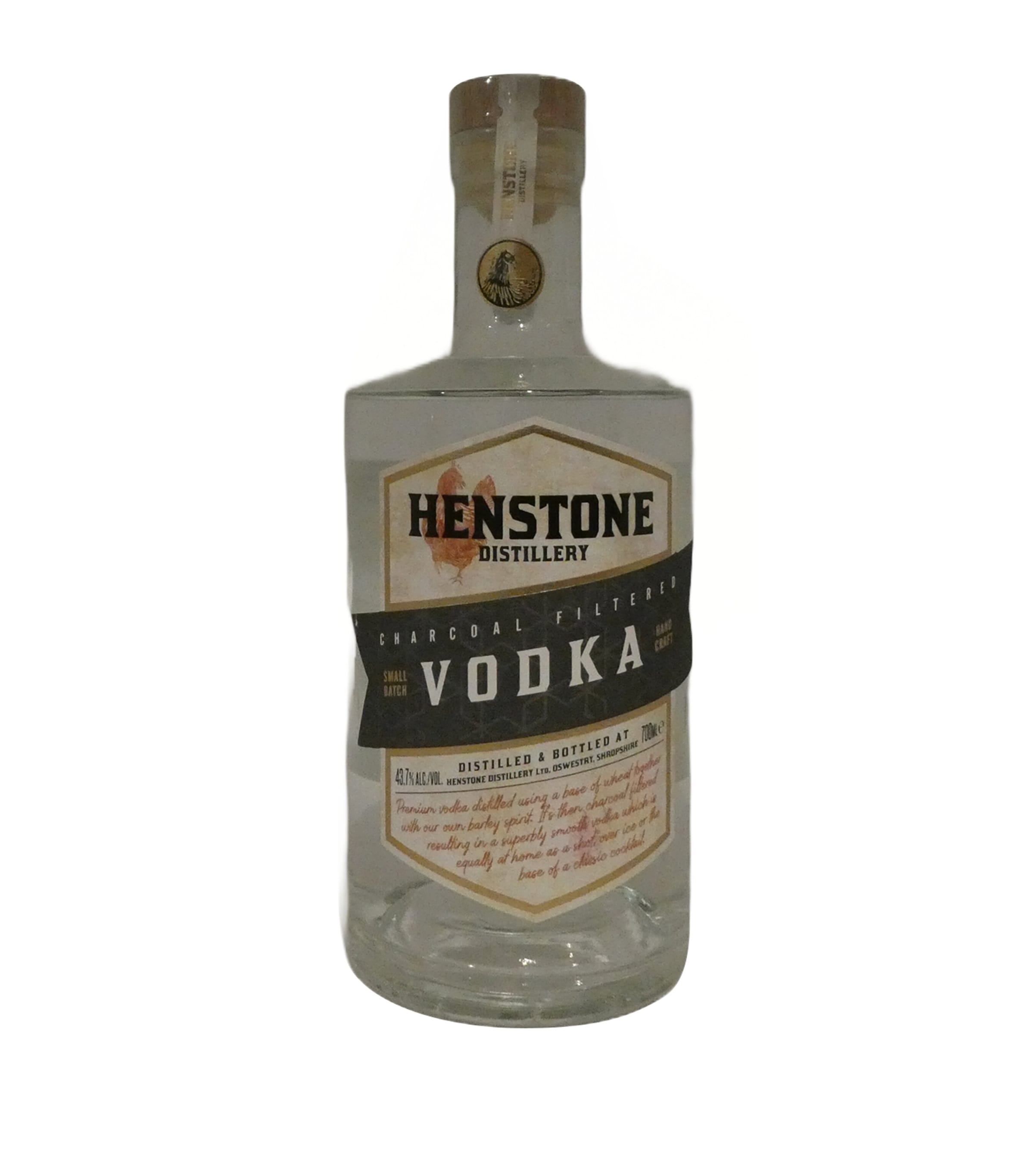 HENSTONE Vodka (70cl)