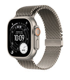 Apple Watch Ultra 3 Natural Titanium Milanese Loop smartwatch 49mm - British product