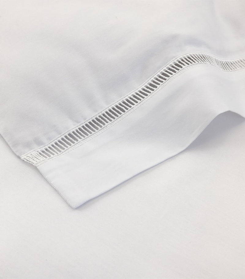 Yves Delorme Colisée Blanc duvet cover 220cm x 260cm (British brand)