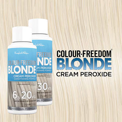 Knight And Wilson Colourfreedom Cream Peroxide Developer 6% Hair Lightening Formula
