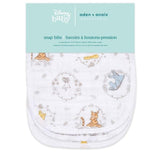 Aden+Anais essentials 3 pack cotton muslin baby snap bibs Winnie+friends   3 per pack - McGrocer