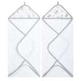 Aden + Anais Hooded Towel Dumbo   2 per pack - McGrocer