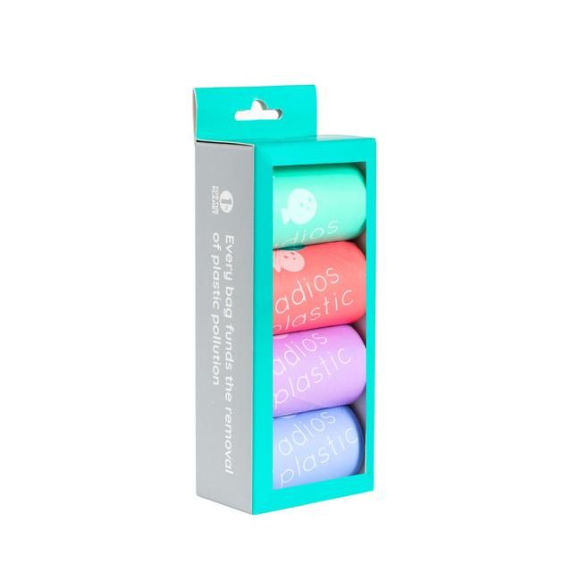 Adios Compostable Dog Poo Bags - Rainbow    60 per pack - McGrocer