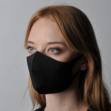 Adult Fabric Face Covering Black - McGrocer