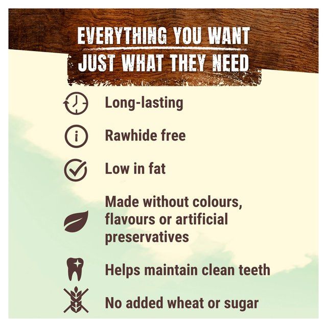 Adventuros Wild Chew Venison Large Dog Treats   200g - McGrocer