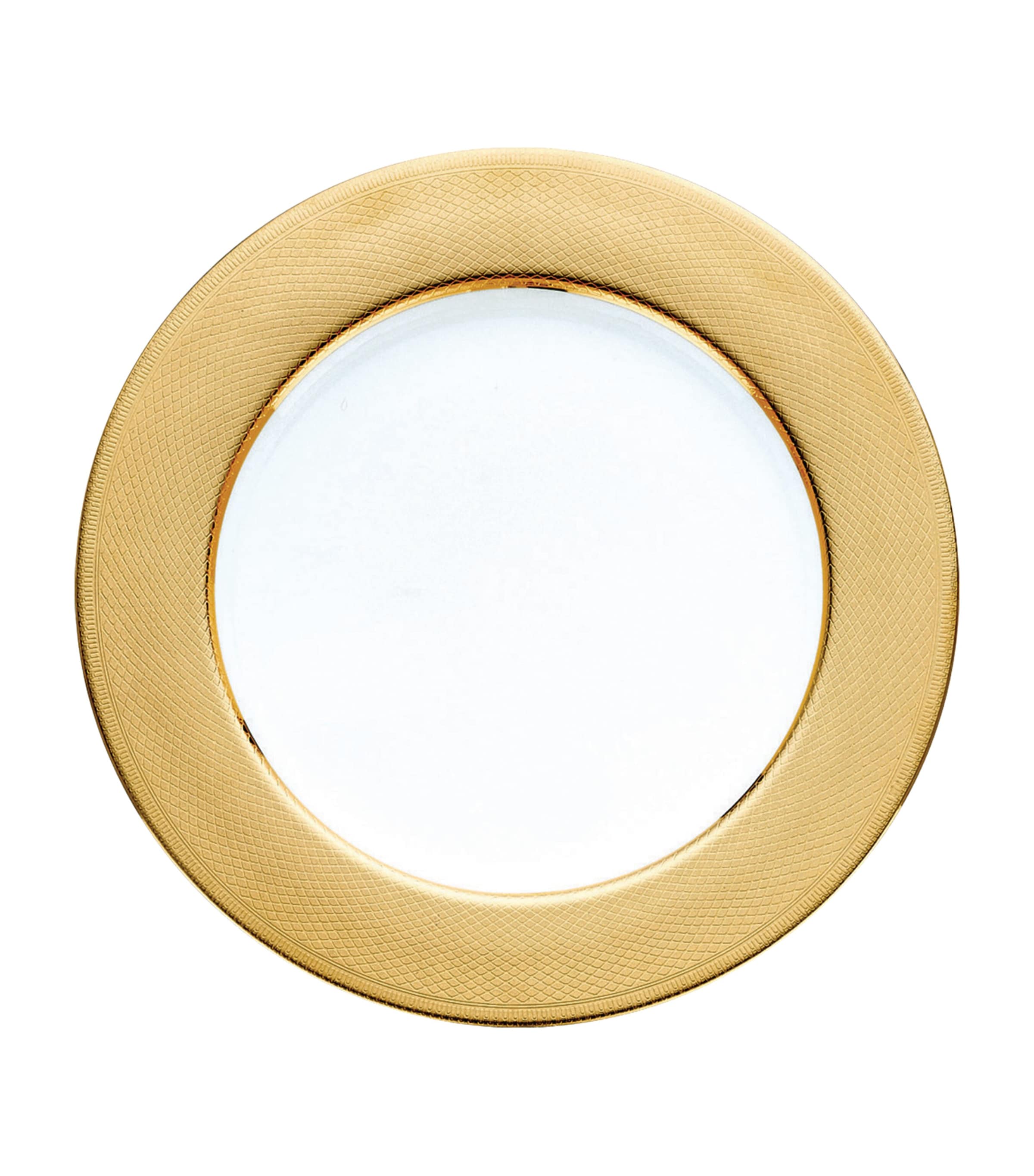 Christofle Guilloché Gold Underplate (29.5cm)