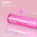 Morphe Dripglass Lip Gloss Glint Pink, imported from the UK