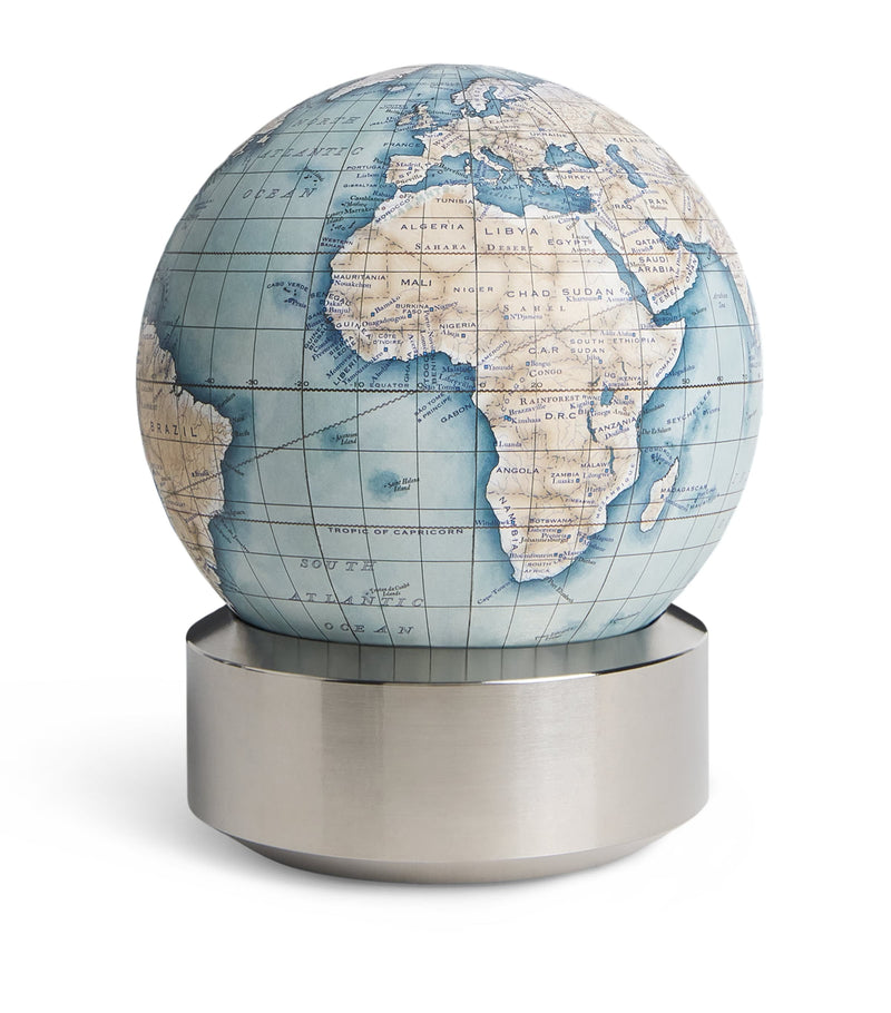 Bellerby Titanium Prussian Blue Pocket Globe (12cm)