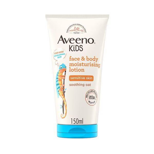 Aveeno Kids Face and Body Lotion Sensitive 150ml - British product