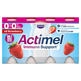 Actimel Strawberry 0% Added Sugar Fat Free Yoghurt Drink   8 x 100g - McGrocer