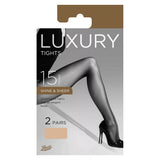 Boots 15 Denier Shine and Sheer Tights Natural Tan Medium - McGrocer