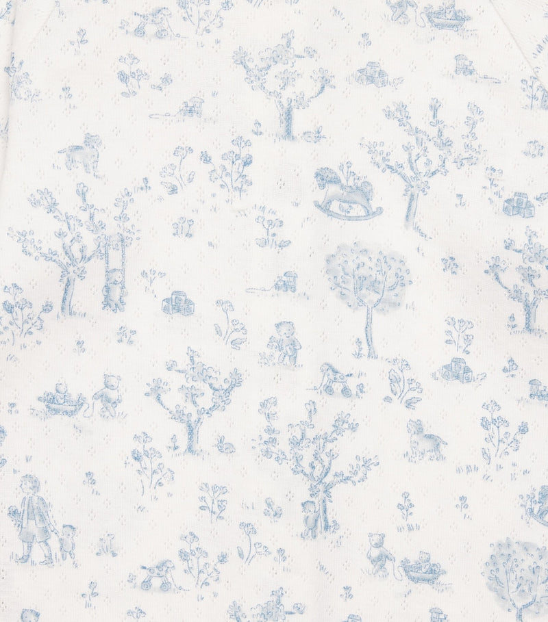 Tartine et Chocolat cotton printed all-in-one for infants 0-24 months (British brand)
