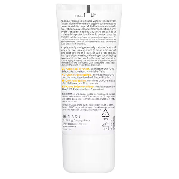 Bioderma Photoderm AR tinted sunscreen SPF50+ 30ml - British product