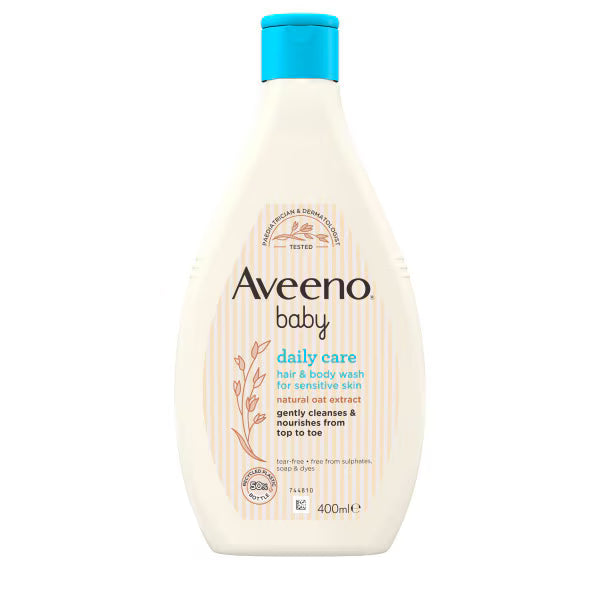 Aveeno Baby Hair & Body Wash 400ml - British product