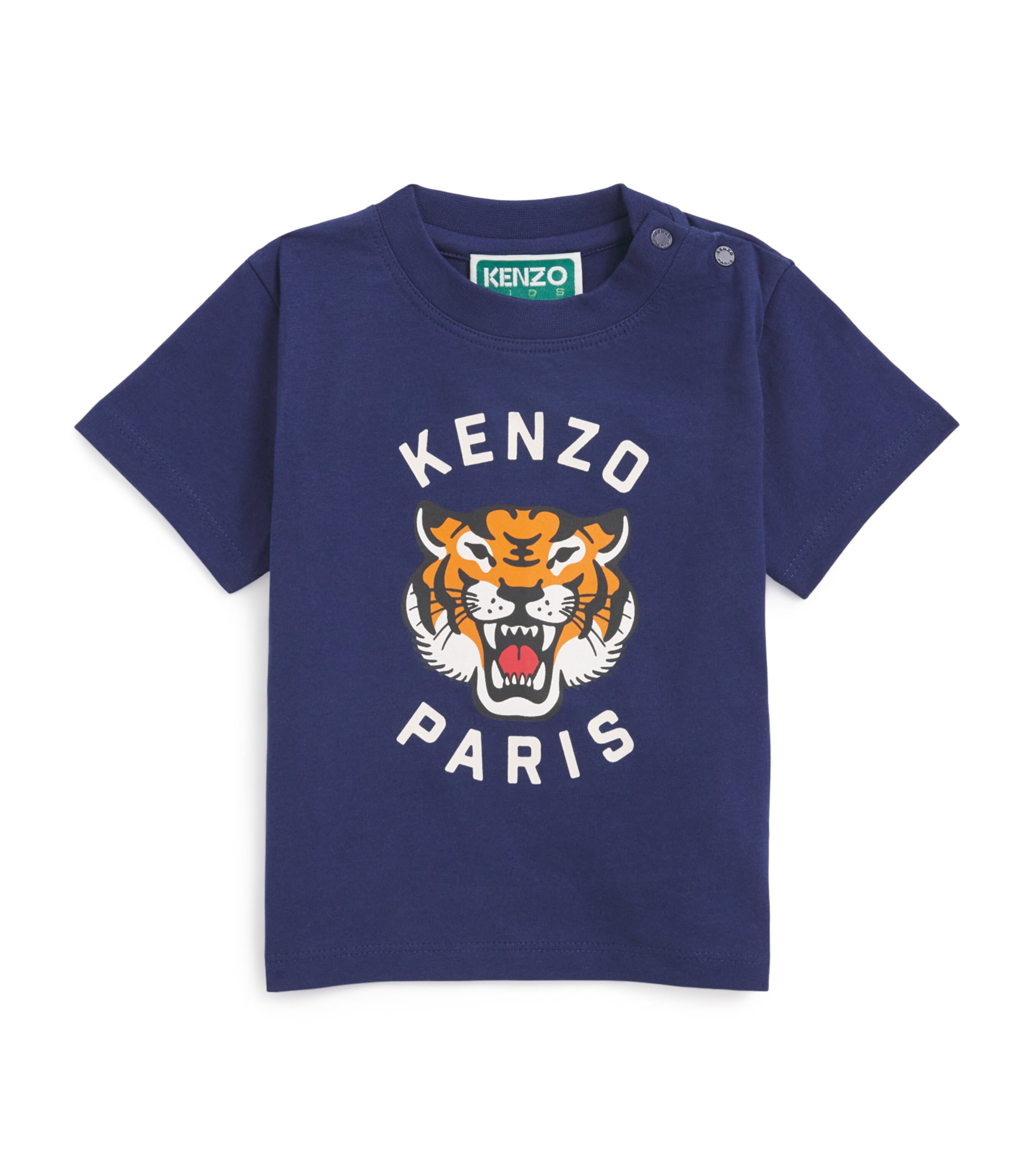 Kenzo Kids Cotton Logo T-Shirt (6 Months - 4 Years)