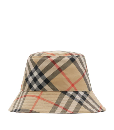 Burberry Kids Check Bucket Hat