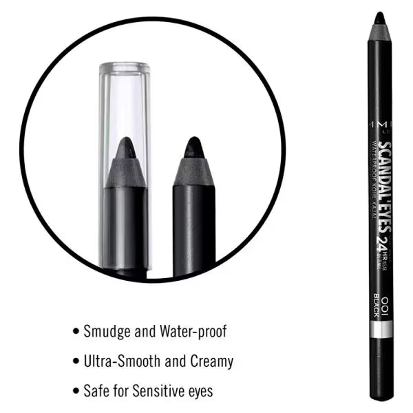 Rimmel Scandal Eyes Waterproof Kohl Eyeliner Nude 1.3g (British brand)