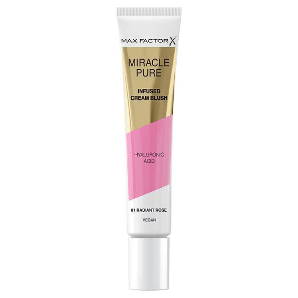 Max Factor Miracle Pure Blush Radiant Rose cream formula imported from the UK