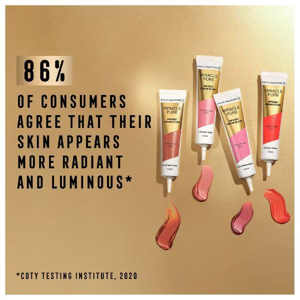 Max Factor Miracle Pure Blush Radiant Rose cream formula imported from the UK