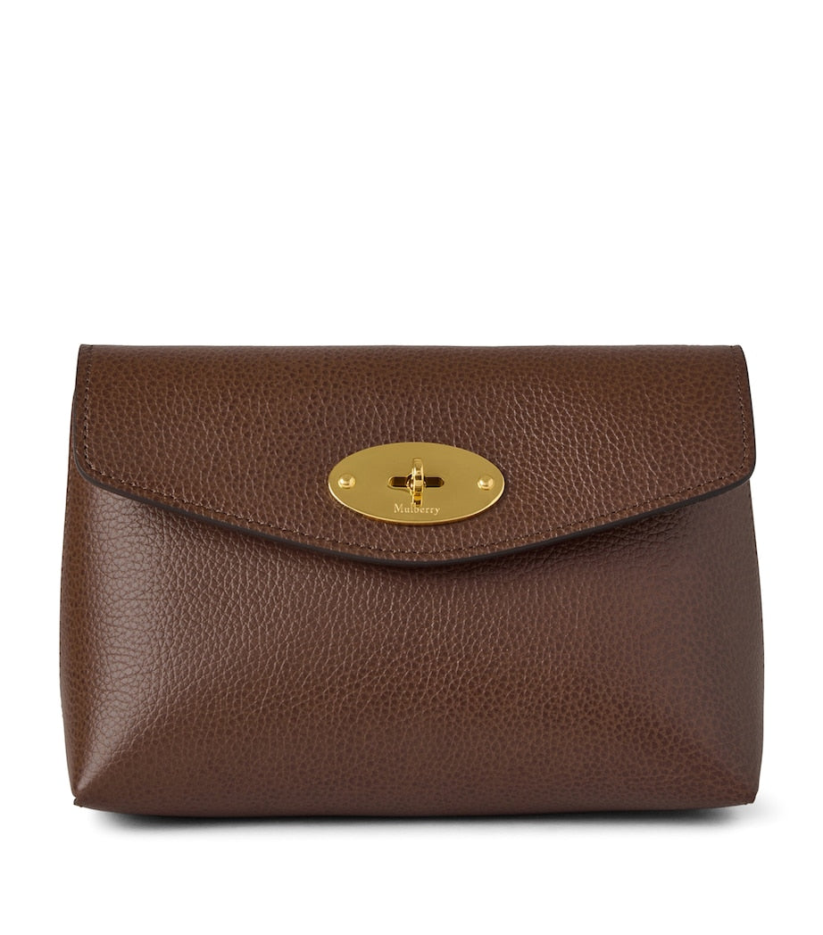 Mulberry Darley cosmetic pouch, imported from the UK