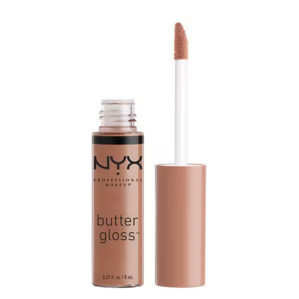 NYX Professional Makeup Butter Gloss Madeleine, imported from the UK