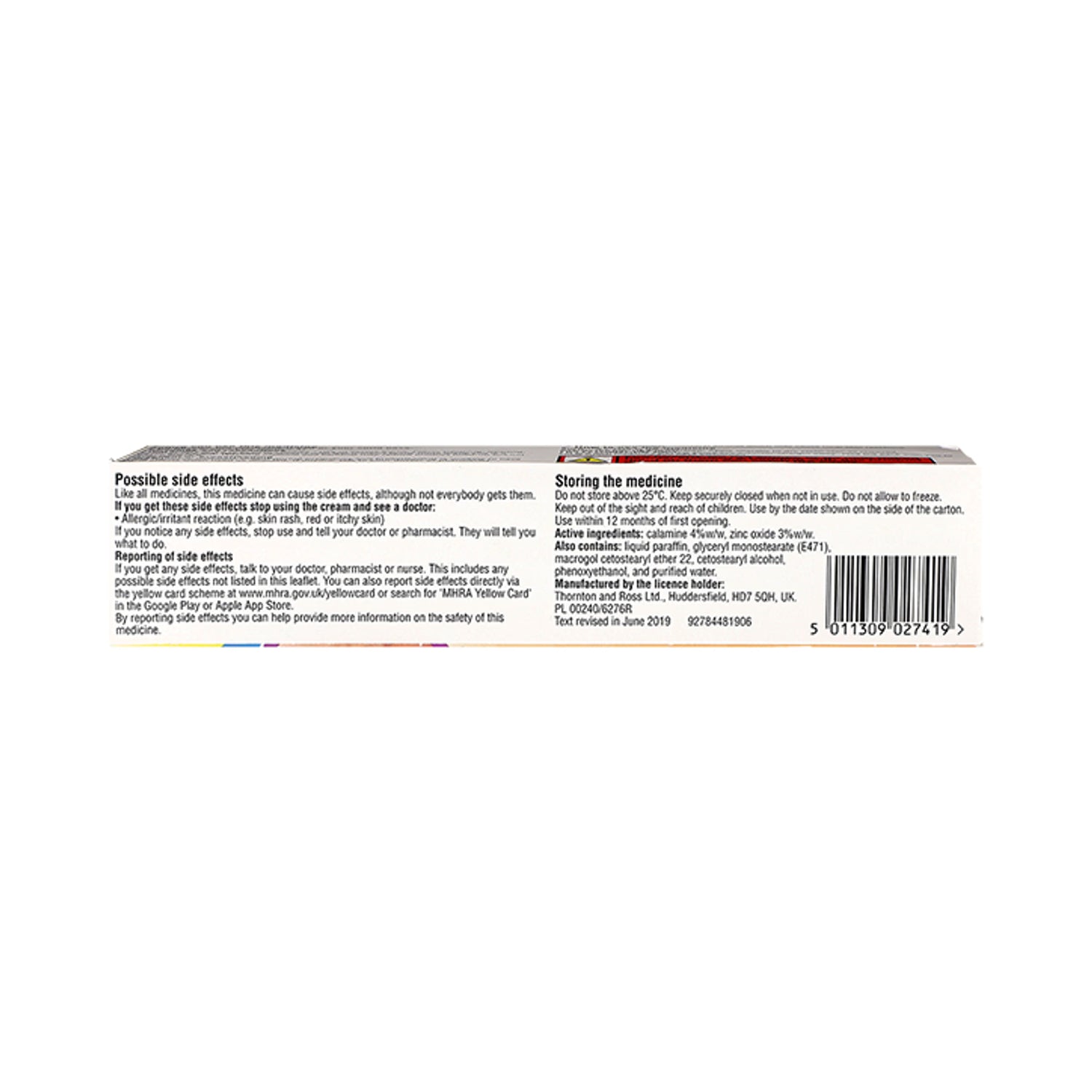 Care Aqueous Calamine Cream 100g