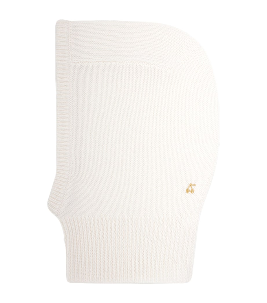 Bonpoint cashmere knit hood for children aged 4-8 years - British product