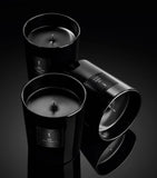 YSL scented candle with elemi and oud fragrance in black glass 220g (British brand)