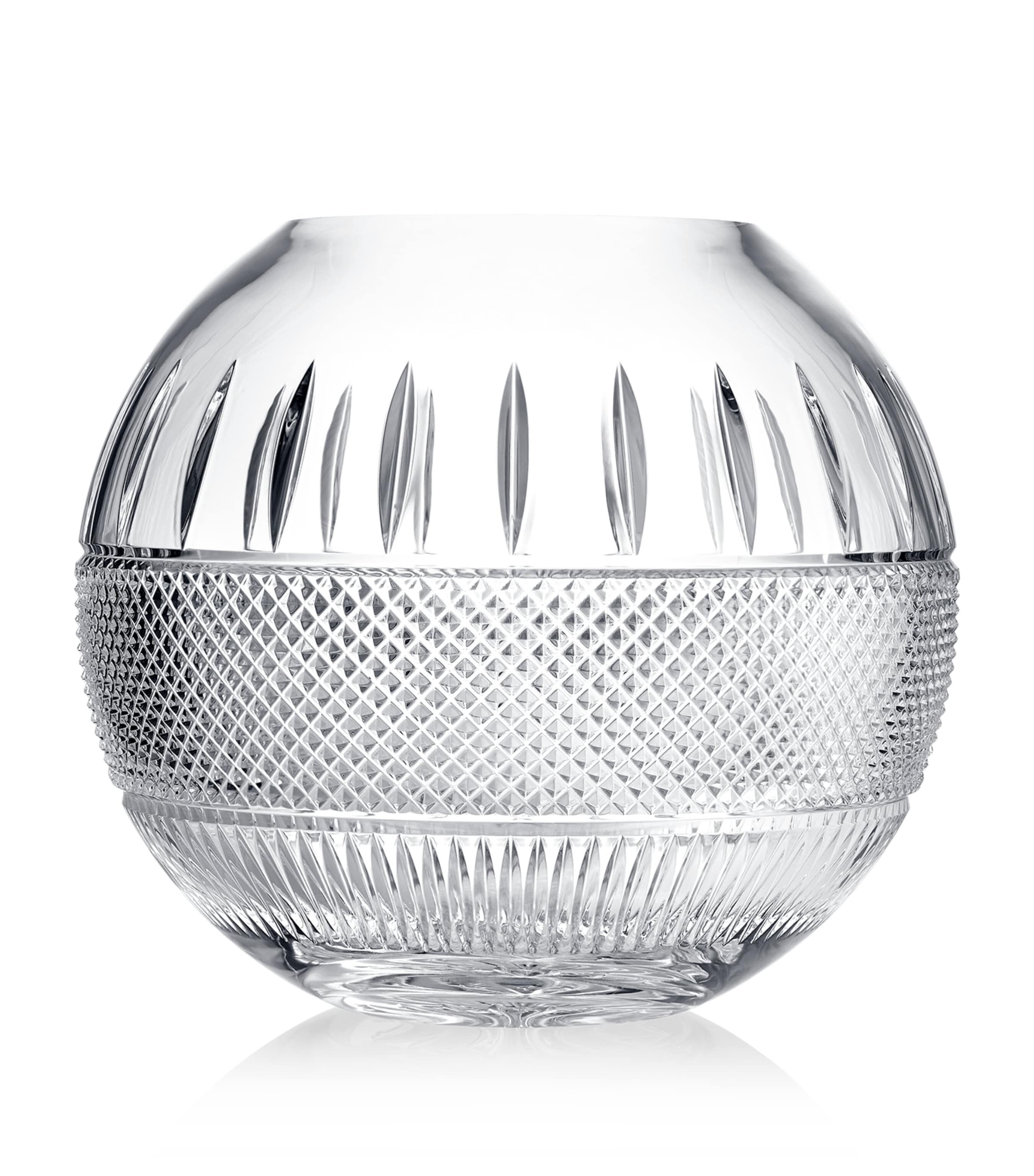 Waterford Crystal Mastercraft Irish Lace Rose Bowl 30cm (British brand)