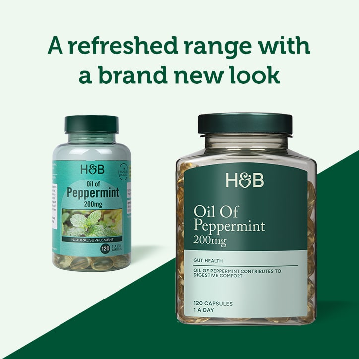 Holland & Barrett Oil of Peppermint 120 Capsules - McGrocer
