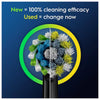 Oral-B Pro Cross Action black toothbrush heads (British brand)