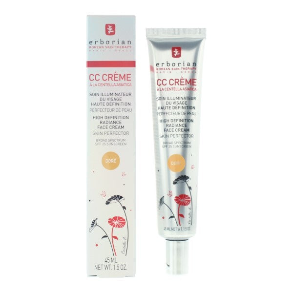 Erborian CC Creme High Definition Dore 45ml - British product