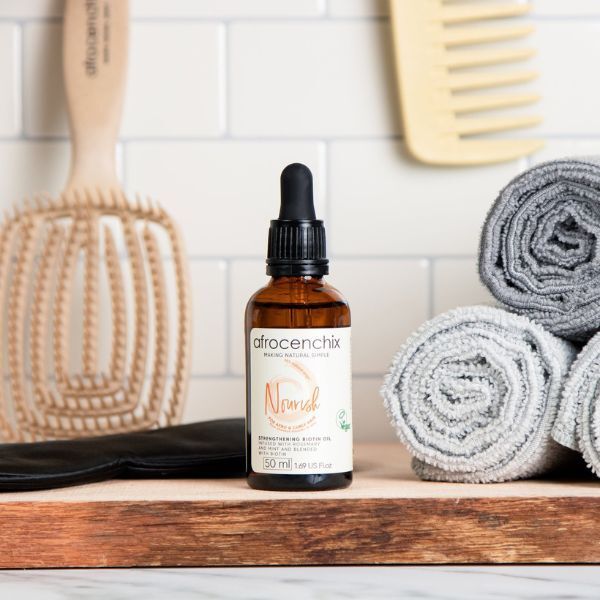 Afrocenchix Nourish- Strengthening Biotin Oil 50ml - McGrocer