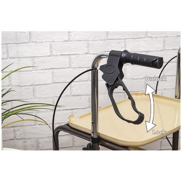 Aidapt Adjustable Kitchen Trolley with brakes - McGrocer