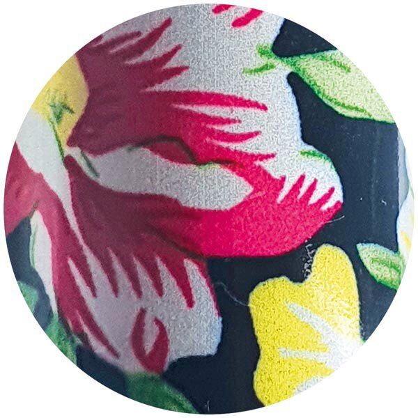 Aidapt Folding Walking Cane - Patterned Blue Floral - McGrocer