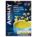 Ainsley Harriott Broccoli & Stilton Cup Soup   72g - McGrocer