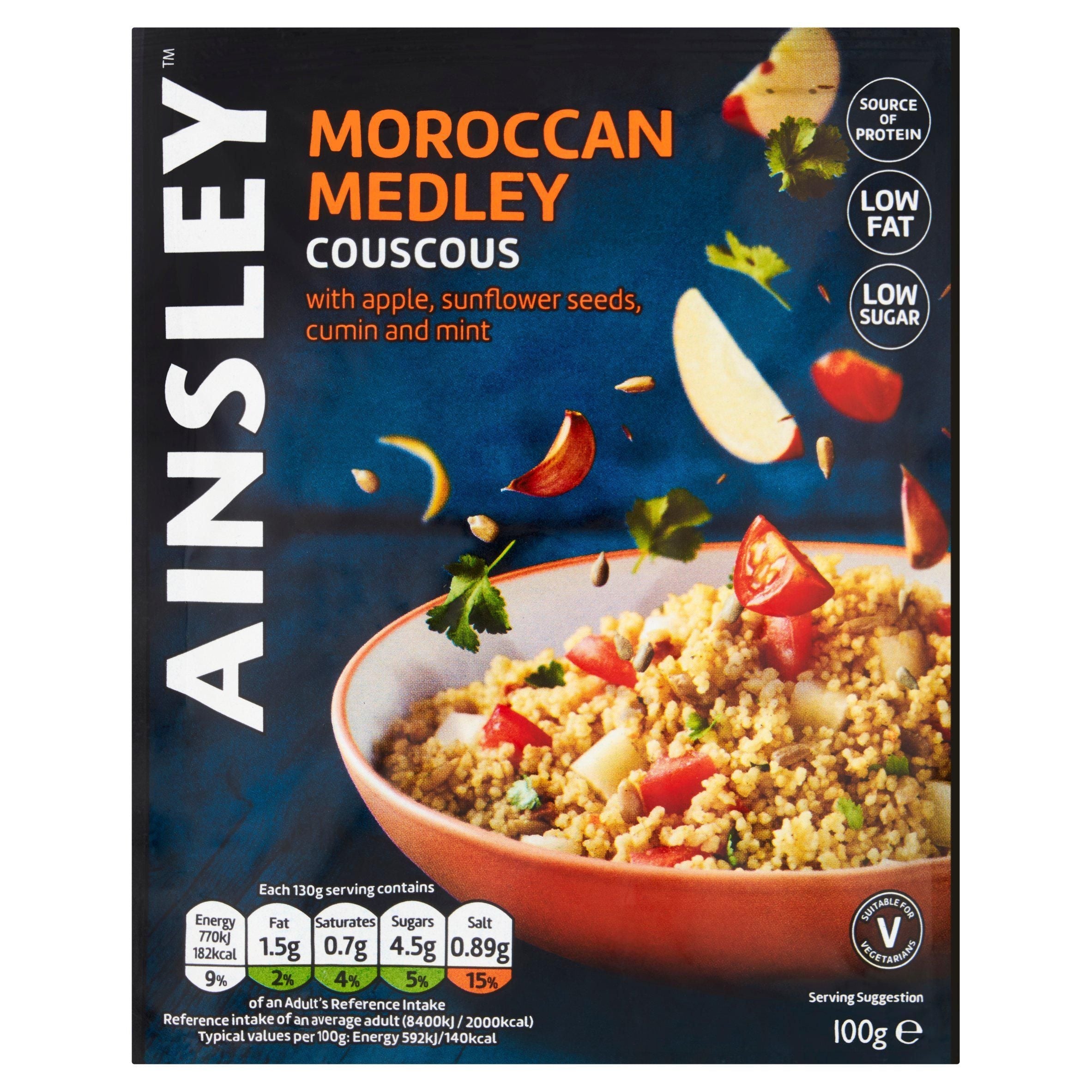 Ainsley Harriott Moroccan Medley Cous Cous 100g - McGrocer