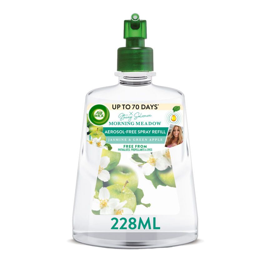 Air Wick Morning Meadow 24/7 Active Fresh Refill 228ml Lasts up to 70 days - McGrocer