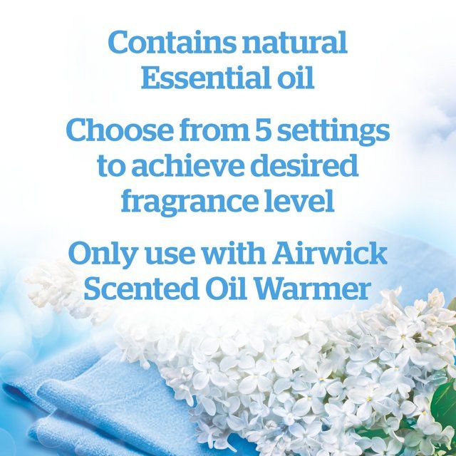 Airwick Crisp Linen & Lilac Plug In Triple Refill   3 x 19ml - McGrocer