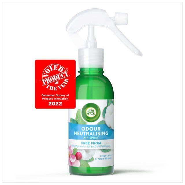 Airwick Fresh Cotton & Apple Blossom Air Spray   237ml - McGrocer
