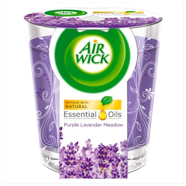 Airwick Purple Lavender Meadow Candle - McGrocer