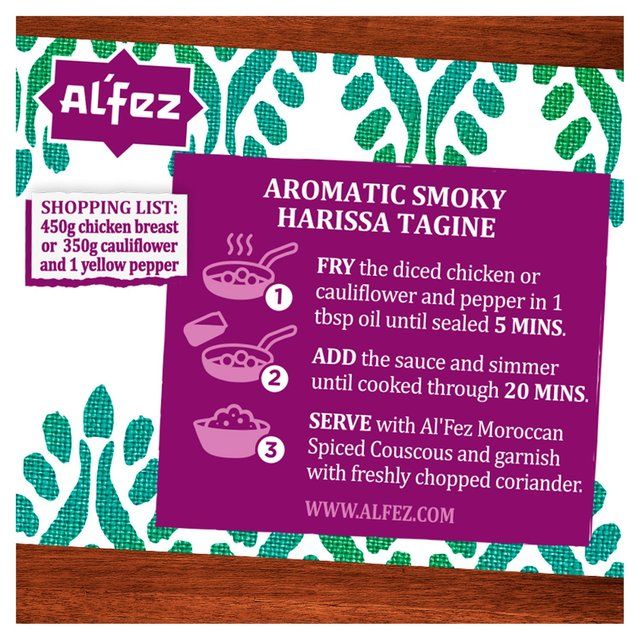 Al'Fez Smoky Harissa Sauce   450g - McGrocer