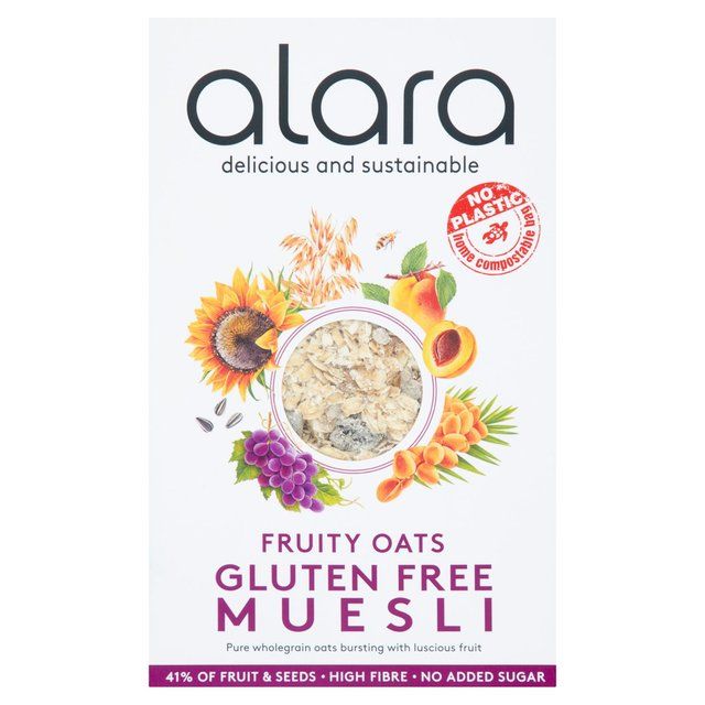 Alara Fruity Oats Gluten Free Muesli   500g - McGrocer