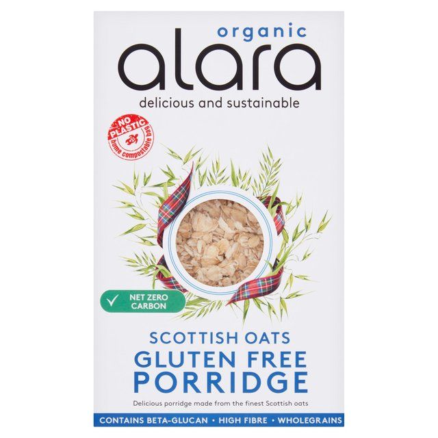 Alara Organic Scottish Oats Gluten Free Porridge   500g - McGrocer