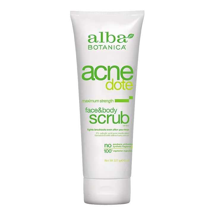Alba Botanica Acne Face & Body Scrub 227g - McGrocer