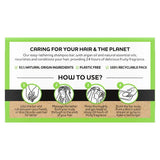 Alberto Balsam Juicy Green Apple Shampoo Bar   75g - McGrocer