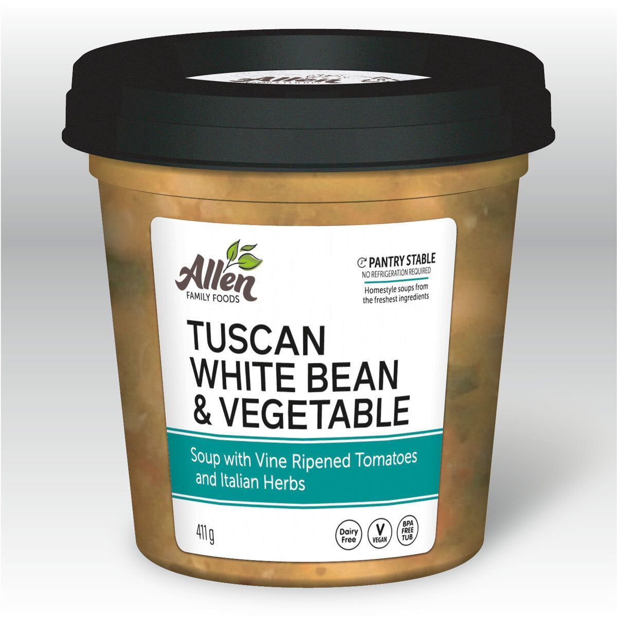 Allen Family Foods Tuscan White Bean Soup, 6 x 400g - McGrocer